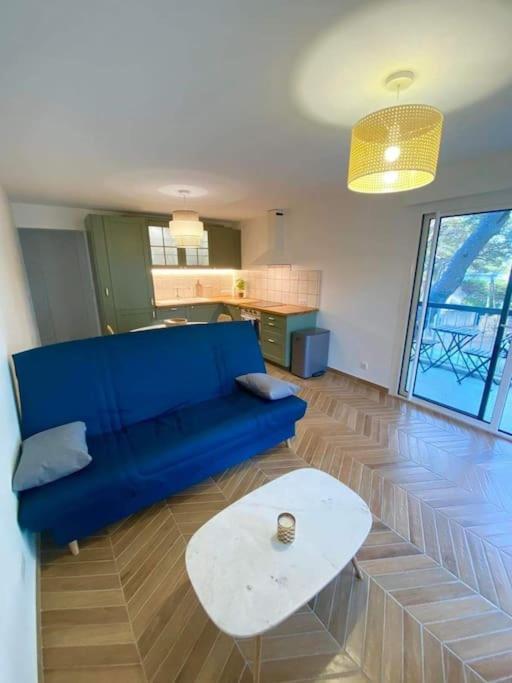 T2 Avec Clim Et Terrasse Vue Mer, Les Sablettes La Seyne-sur-Mer Exterior photo